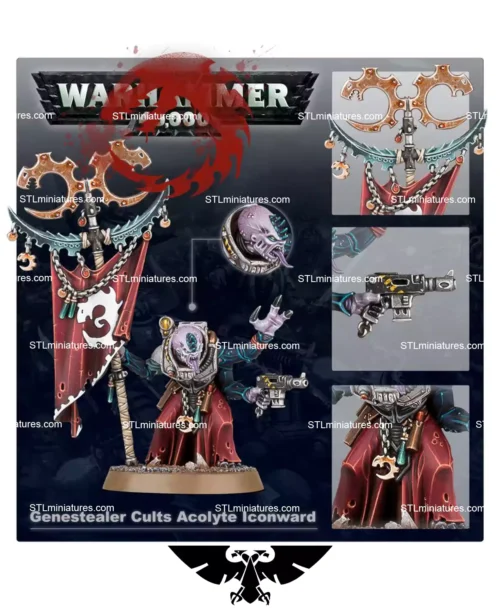 Acolyte Iconward STL 3D Printable Model