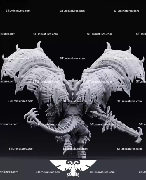 Daemon Primarch Angron STL File