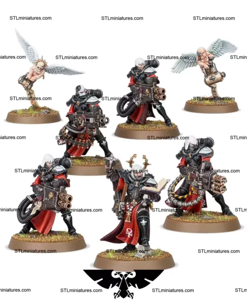 Retributor Squad 3D Printable Sisters of Battle