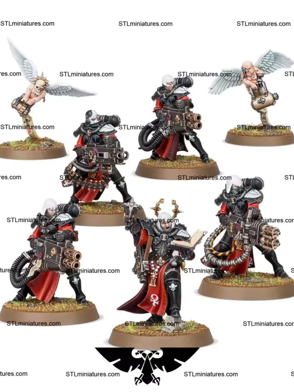 Retributor Squad 3D Printable Sisters of Battle