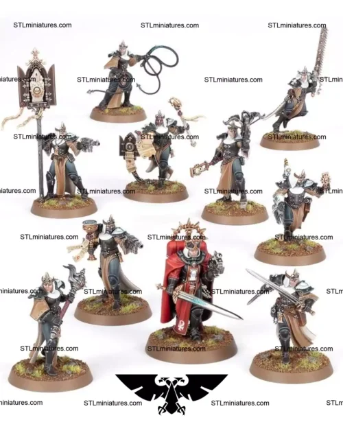 Novitiates Squad STL 3D Printable Kill Team