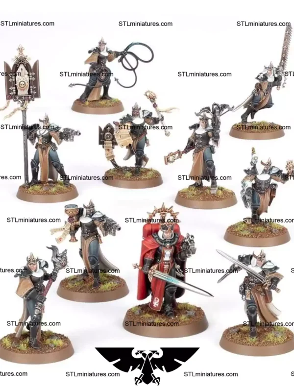 Novitiates Squad STL 3D Printable Kill Team