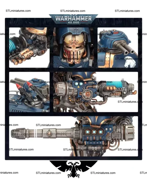 Knight Castellan and Valiant 3D Printable