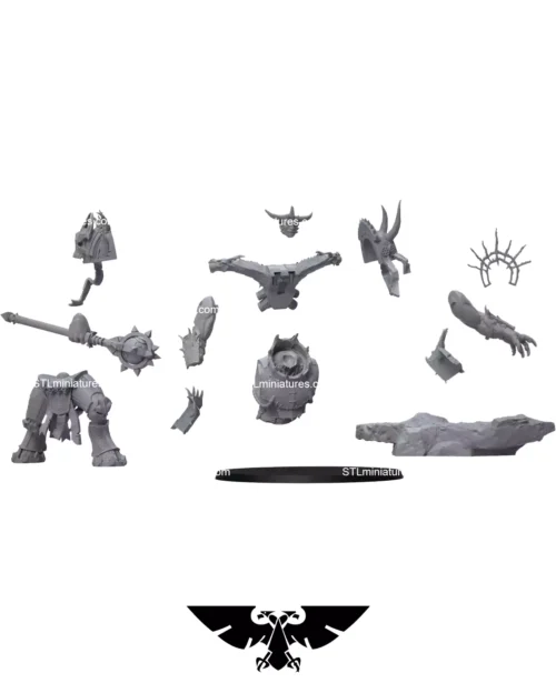 Warlock Demon STL 3D Printable Model