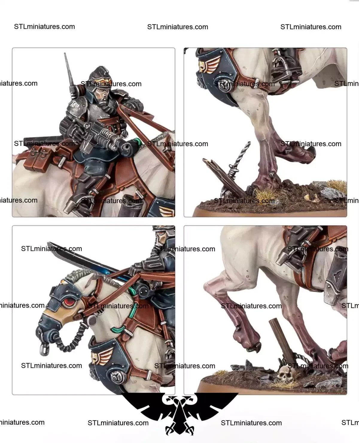 Death Riders STL 3D Printable