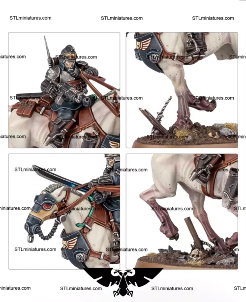 Death Riders STL 3D Printable