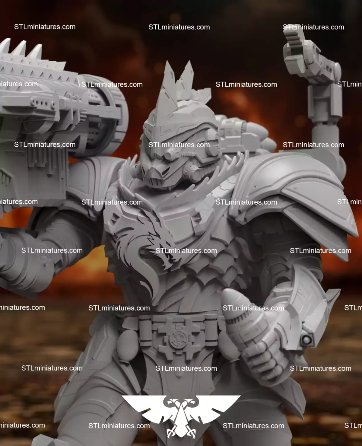 Dragon Knights Incinerators 3D Printable STL