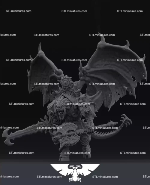 Daemon Primarch Angron STL File