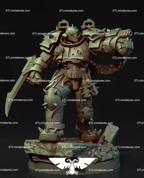 The King Ork STL 3D Printable Model