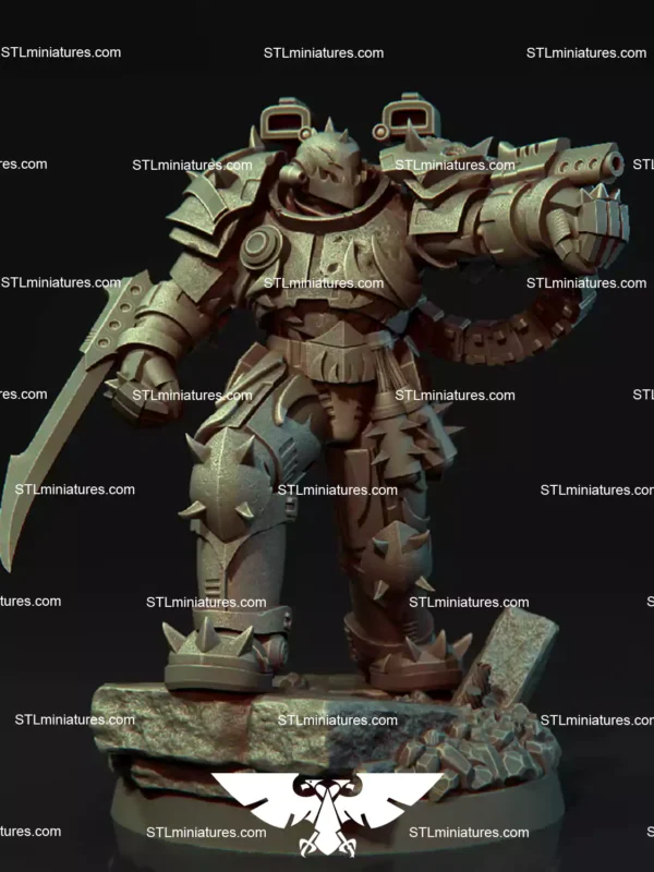 The King Ork STL 3D Printable Model