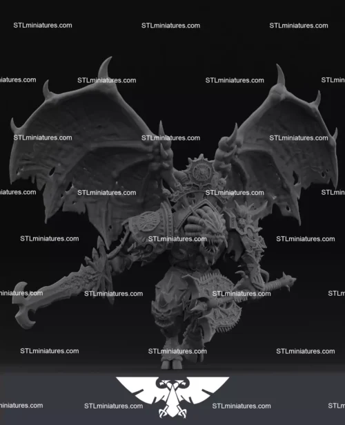 Daemon Primarch Angron STL File