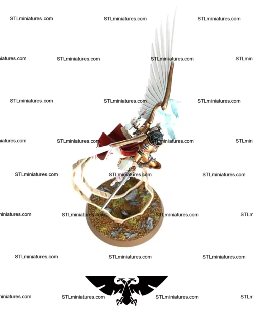 Celestine the Living Saint STL Model