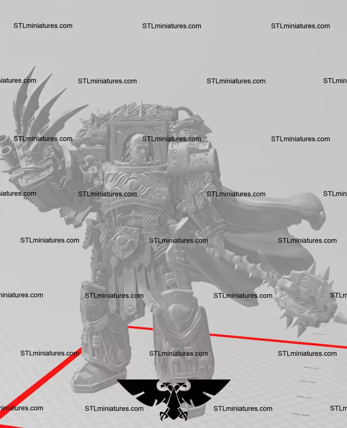 Horus Lupercal STL 3D Printable