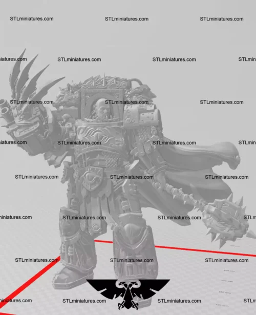 Horus Lupercal STL 3D Printable