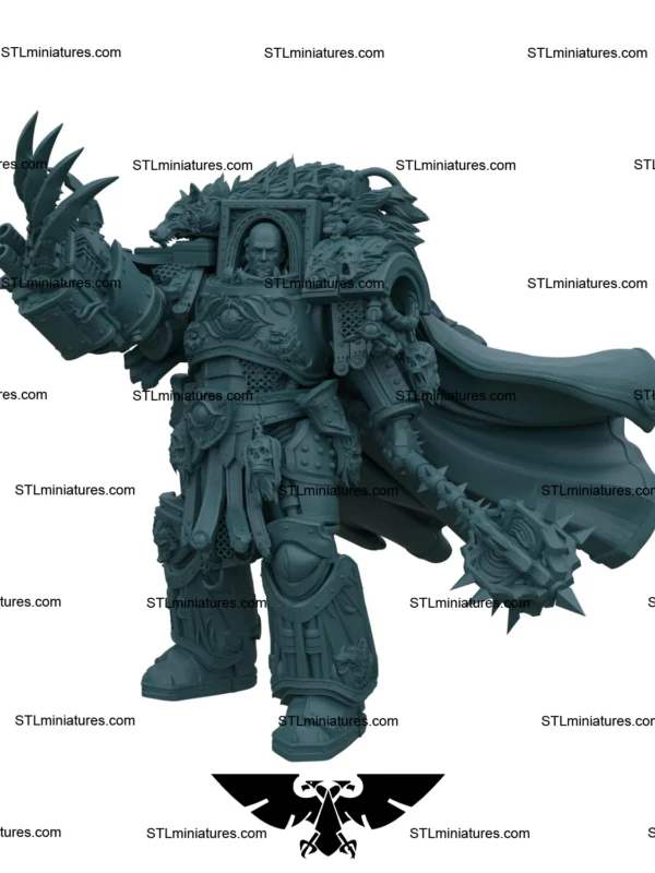 Horus Lupercal STL 3D Printable
