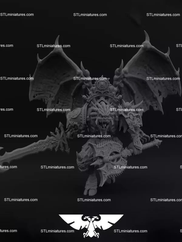 Daemon Primarch Angron STL File