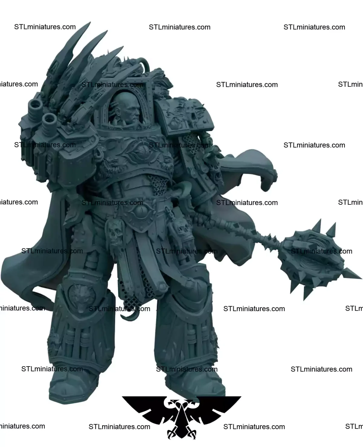 Horus Lupercal STL 3D Printable