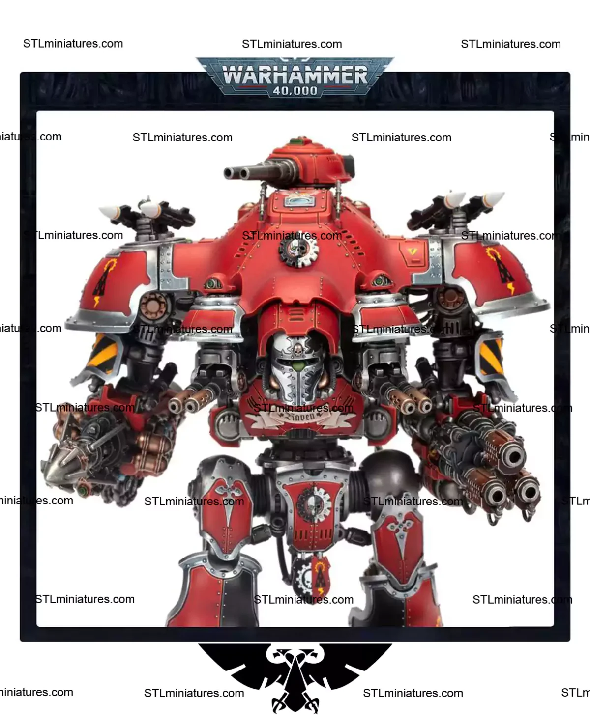 Knight Castellan and Valiant 3D Printable