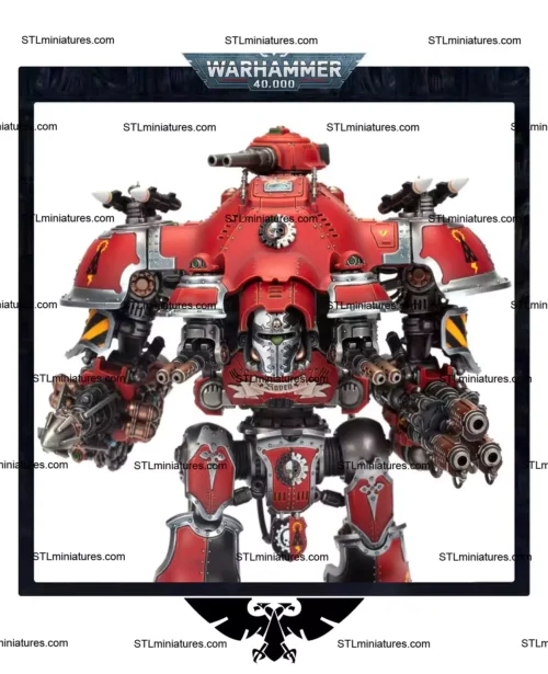 Knight Castellan and Valiant 3D Printable