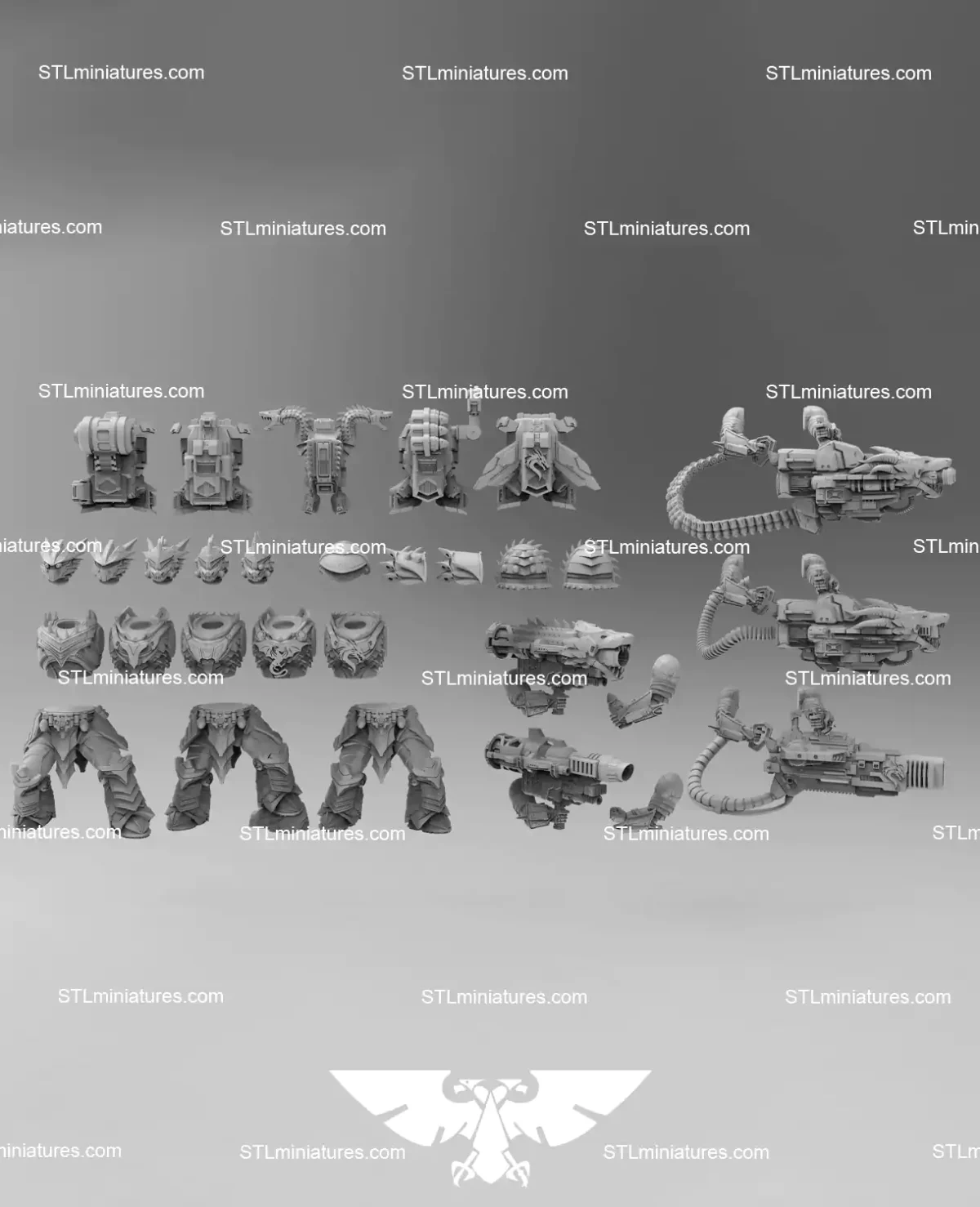 Dragon Knights Incinerators 3D Printable STL