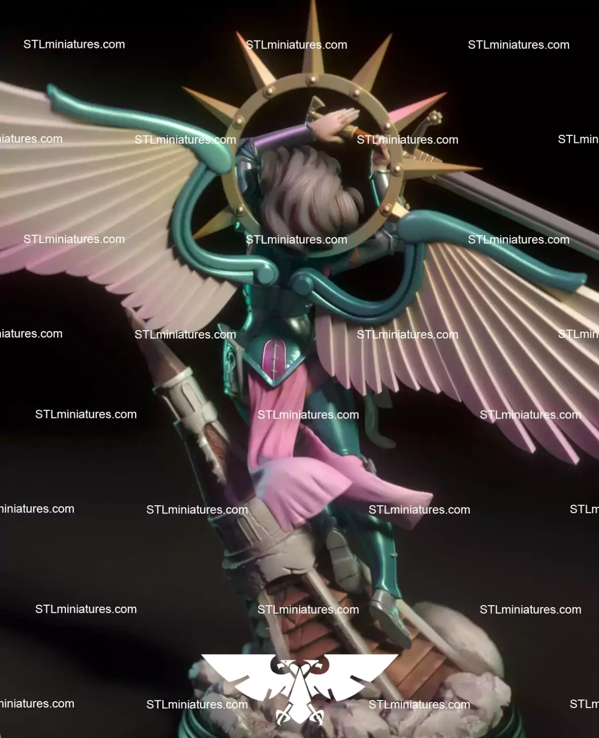 Saint Celestine Living Saint STL Model