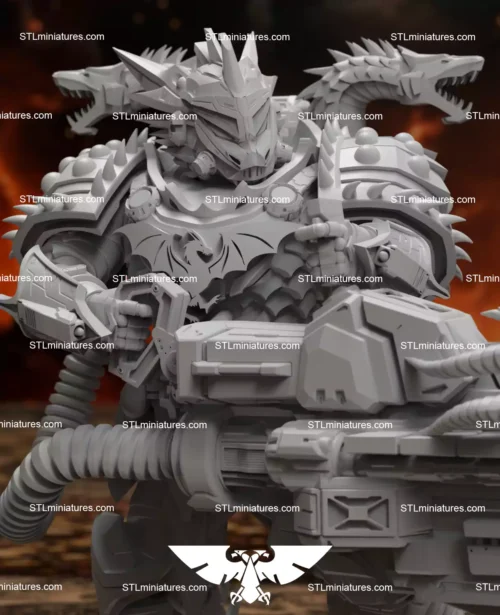 Dragon Knights Incinerators 3D Printable STL