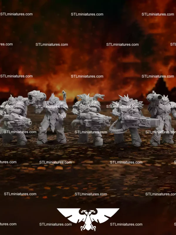 Dragon Knights Incinerators 3D Printable STL