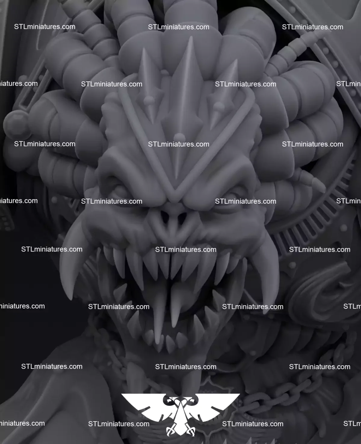 Daemon Primarch Angron STL File