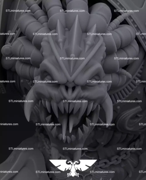 Daemon Primarch Angron STL File