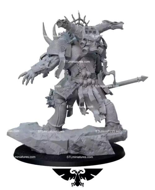 Warlock Demon STL 3D Printable Model