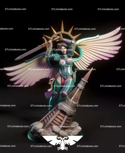 Saint Celestine Living Saint STL Model