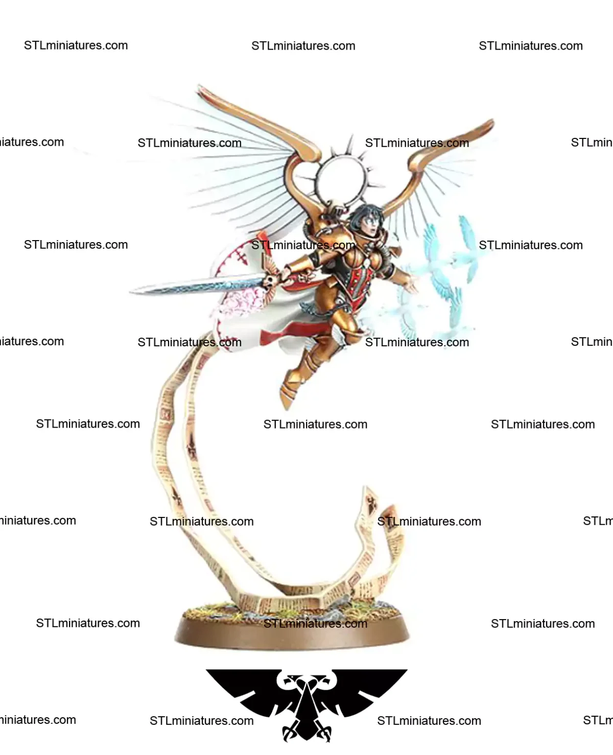 Celestine the Living Saint STL Model