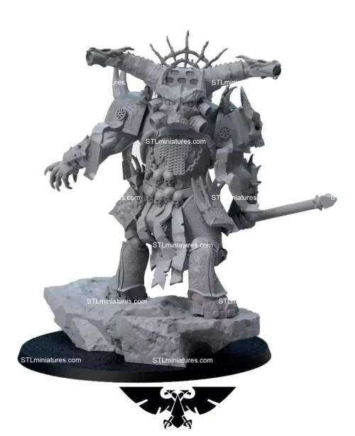 Warlock Demon STL 3D Printable Model