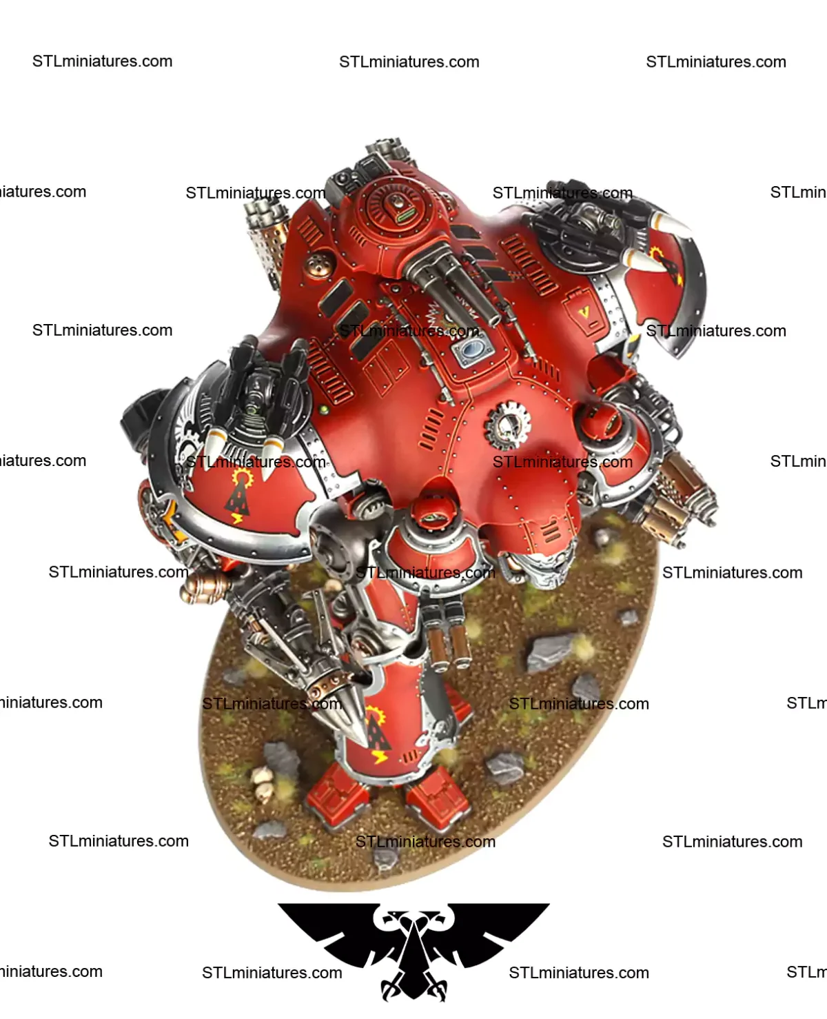 Knight Castellan and Valiant 3D Printable