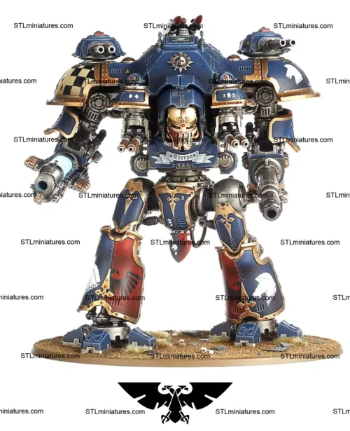 Knight Castellan and Valiant 3D Printable