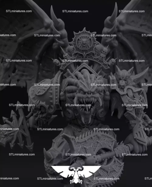 Daemon Primarch Angron STL File