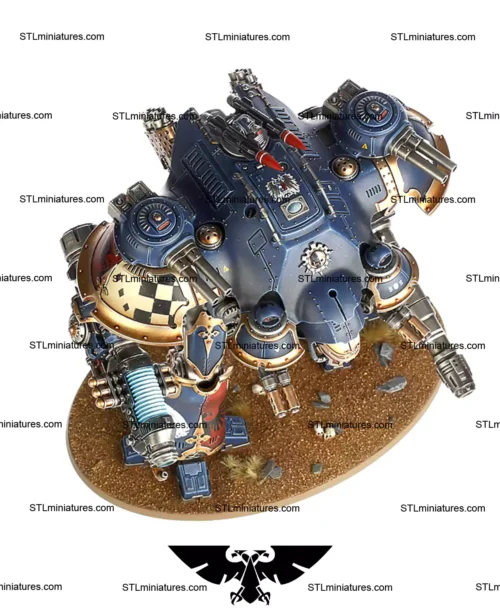 Knight Castellan and Valiant 3D Printable