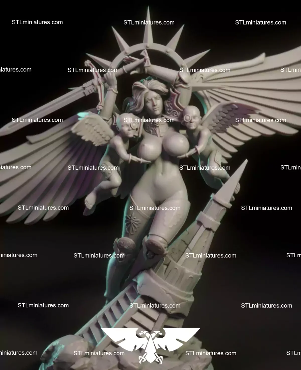 Saint Celestine Living Saint STL Model