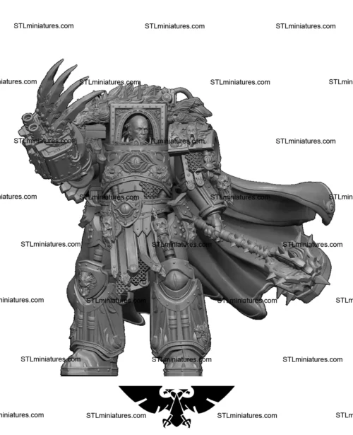 Horus Lupercal STL 3D Printable