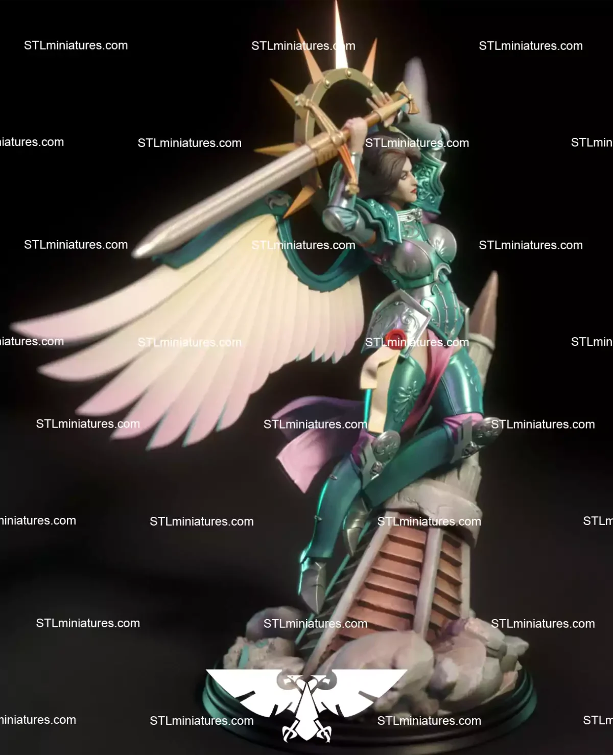 Saint Celestine Living Saint STL Model