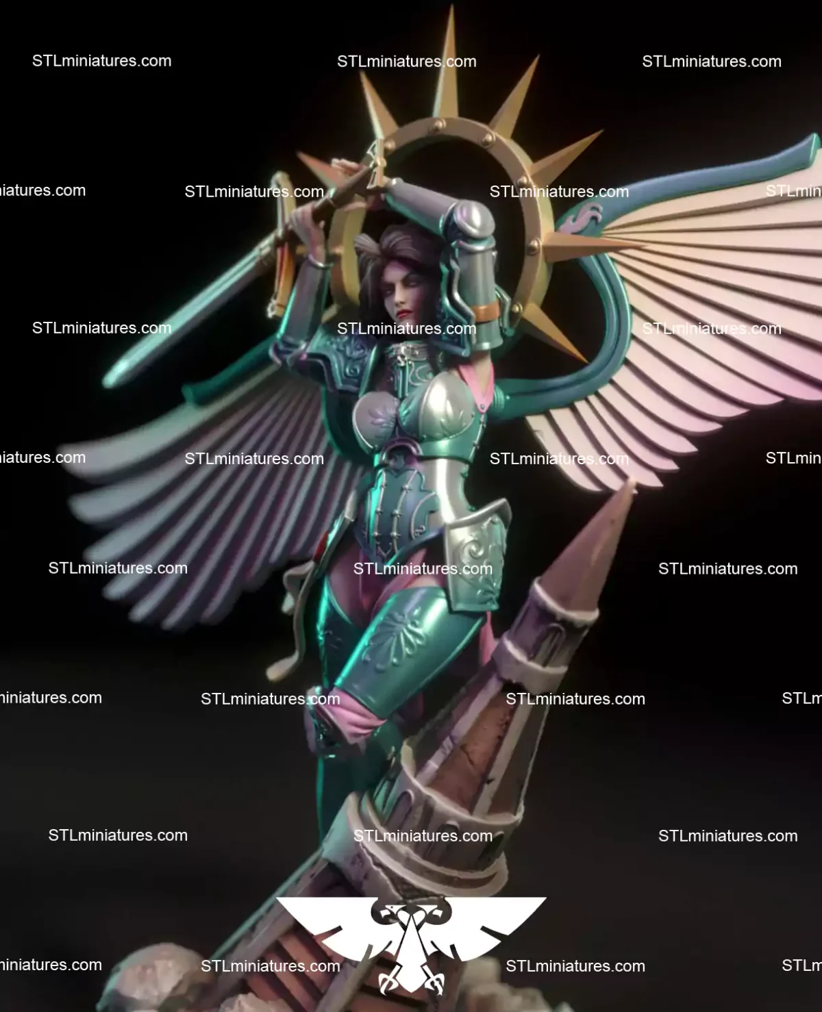 Saint Celestine Living Saint STL Model