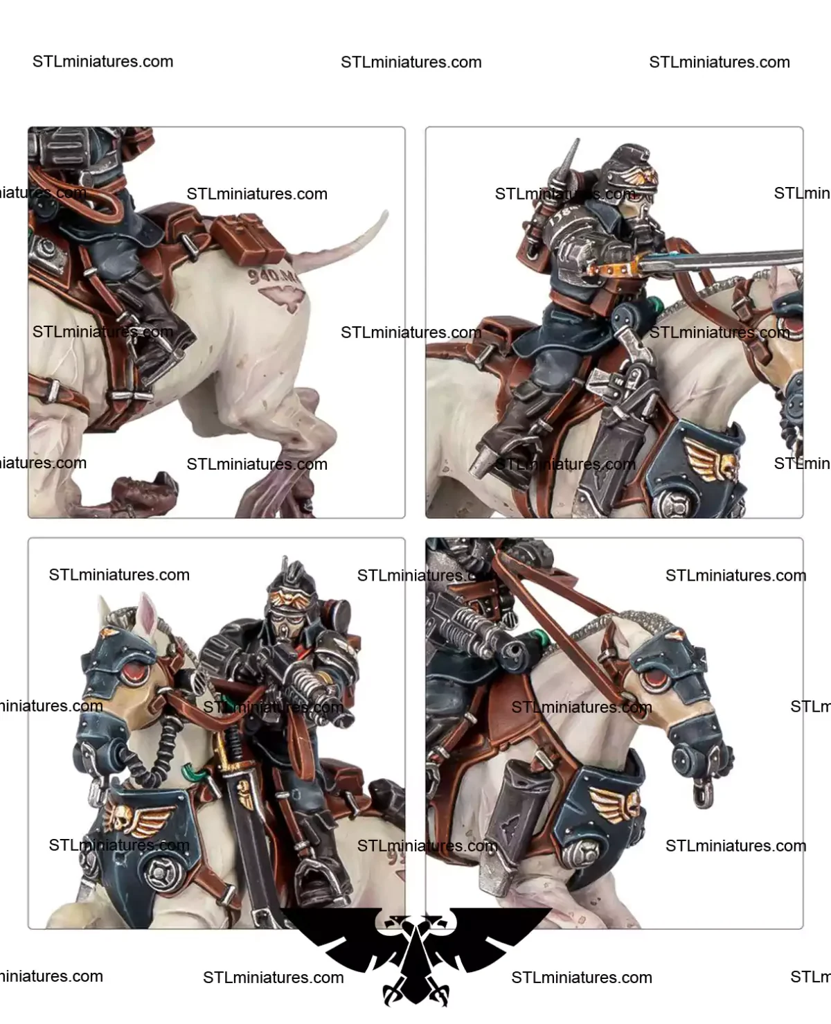Death Riders STL 3D Printable