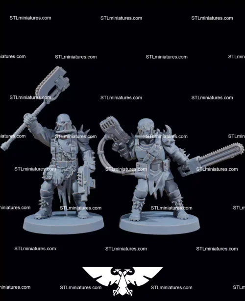 Corrupted Guard The Forsaken STL Model
