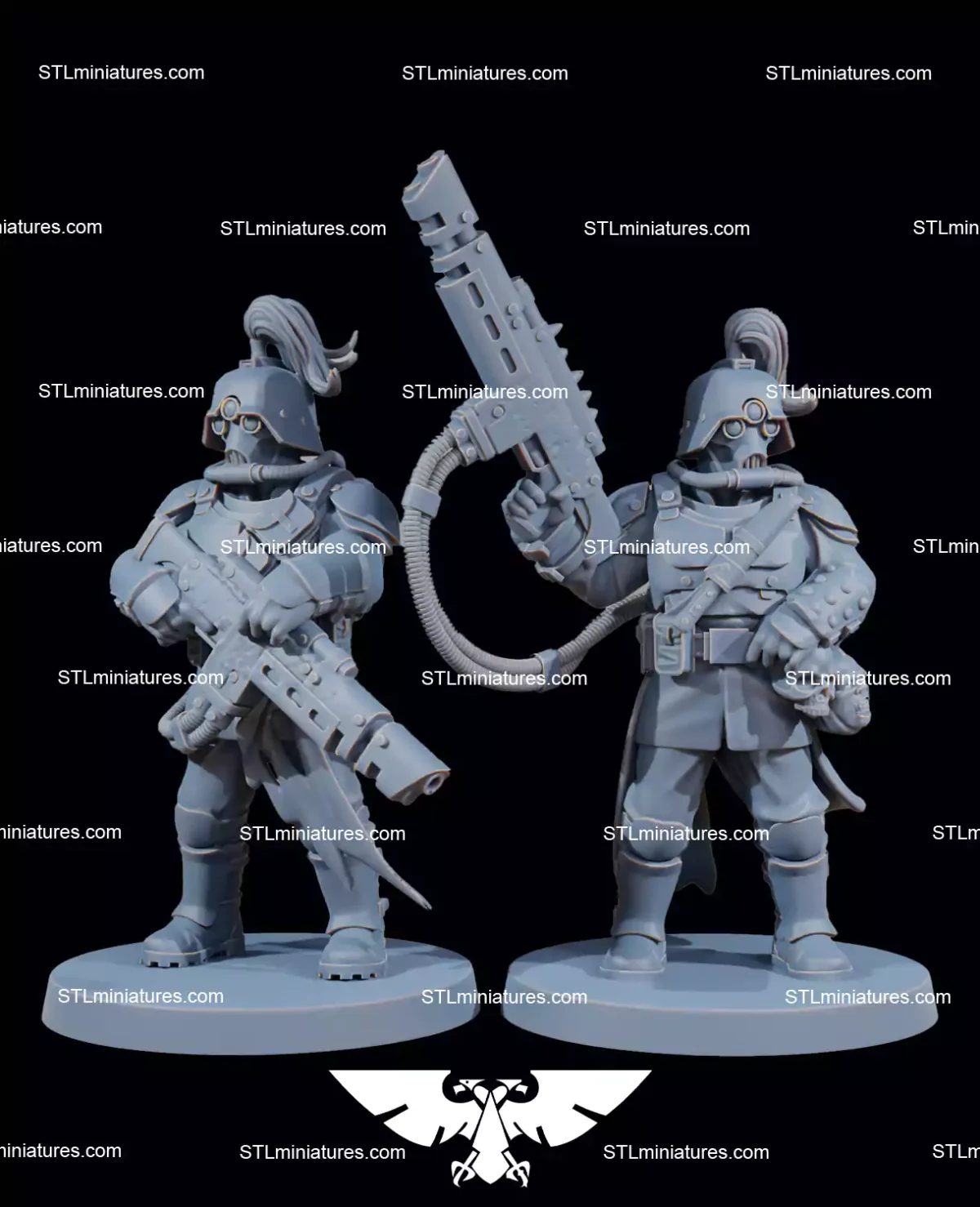 Corrupted Guard The Forsaken STL Model