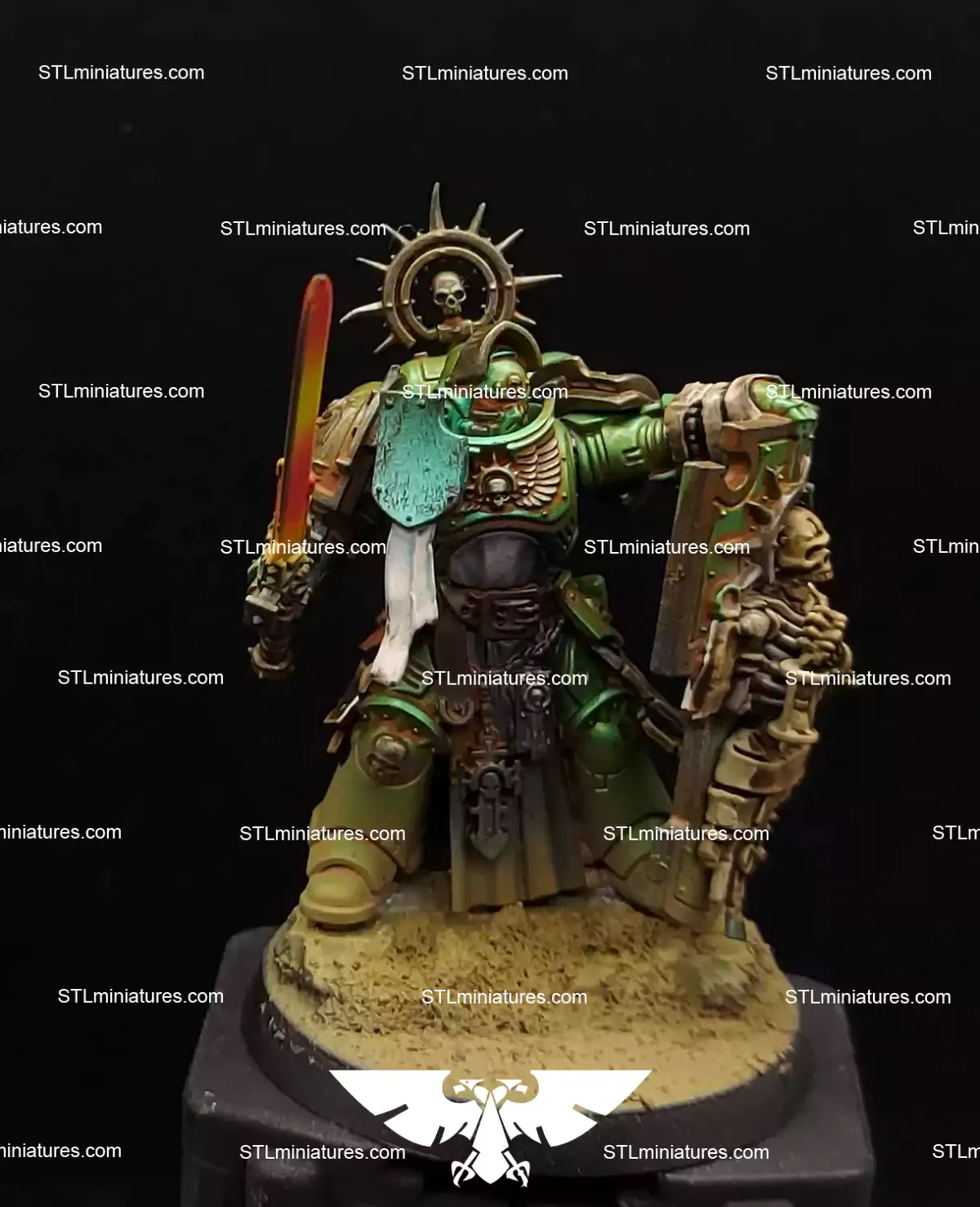 Bladeguard Captain STL 3D Printing