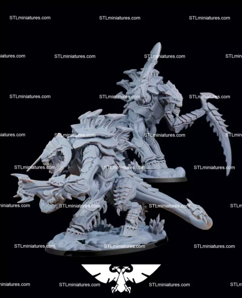 Xenarid Necrothorn STL 3D Priniting