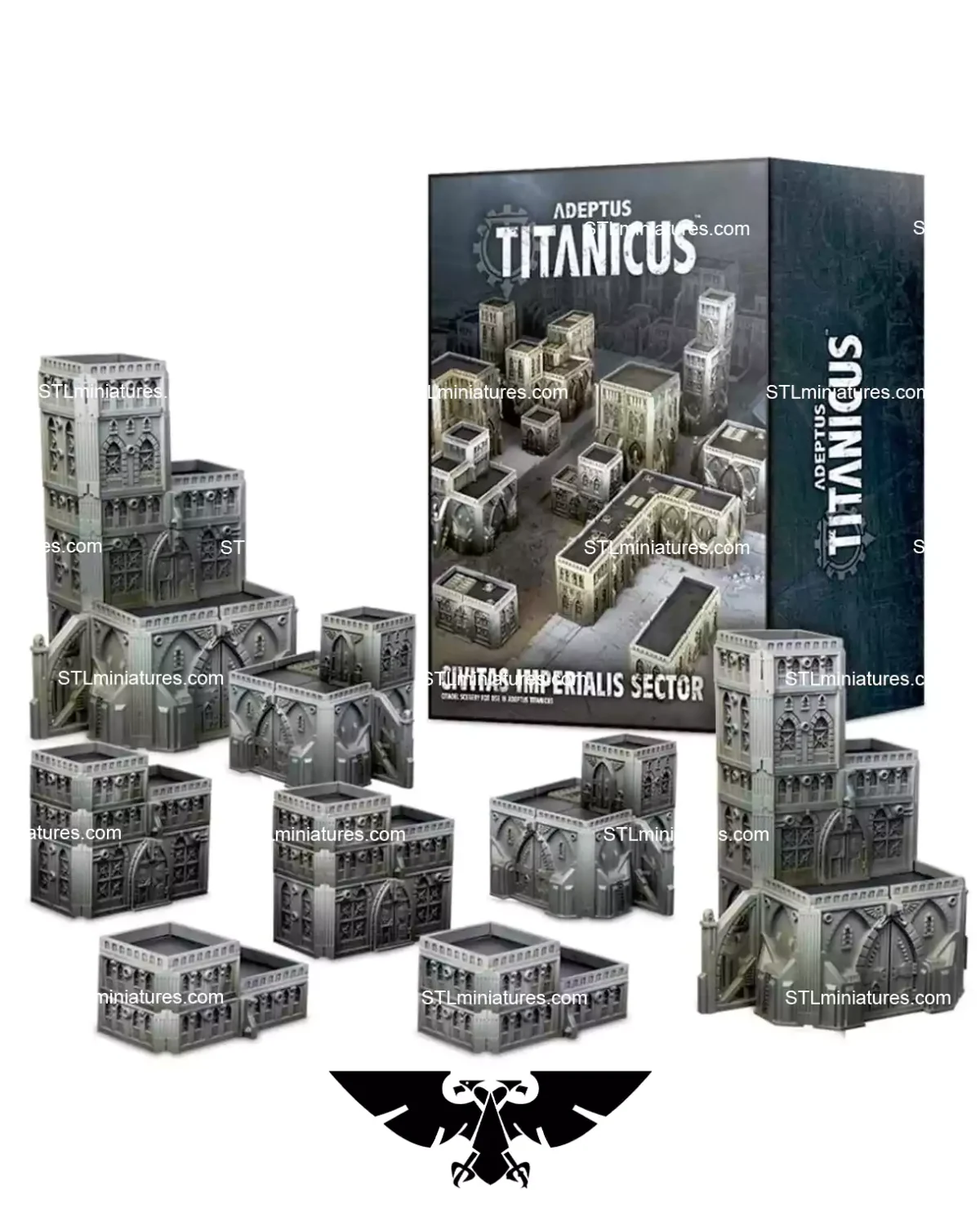Adeptus Titanicus Civitas Imperialis Sector STL