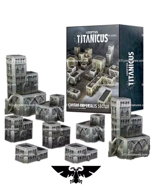 Adeptus Titanicus Civitas Imperialis Sector STL
