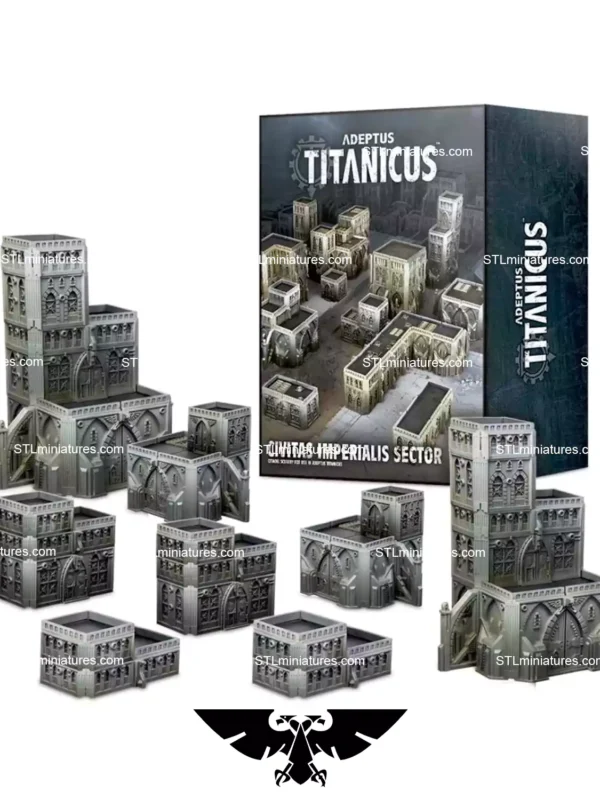 Adeptus Titanicus Civitas Imperialis Sector STL