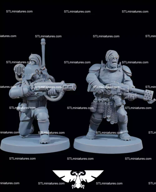Corrupted Guard The Forsaken STL Model